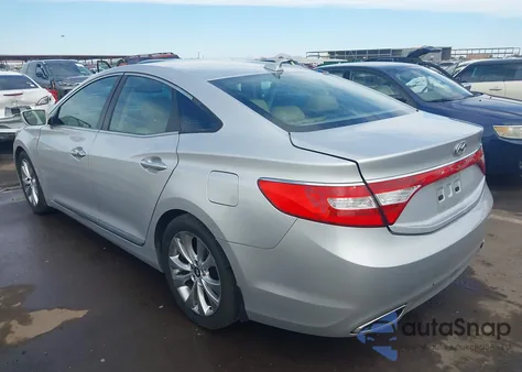 2013 Hyundai Azera из США, поврежденный, VIN KMHFG4JG3DA200035